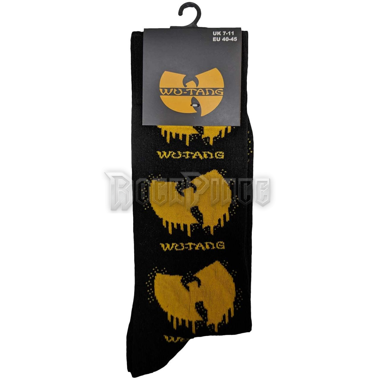 Wu-Tang Clan - Dripping Logo - unisex boka zokni (egy méret: 40-45) - WTCSCK04MB