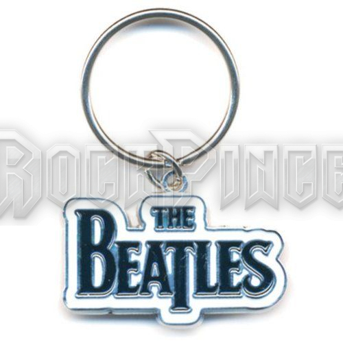 The Beatles - Drop T Logo - kulcstartó - BKC001