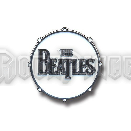The Beatles - Drum Drop T Logo - kitűző / fémjelvény - BPB103