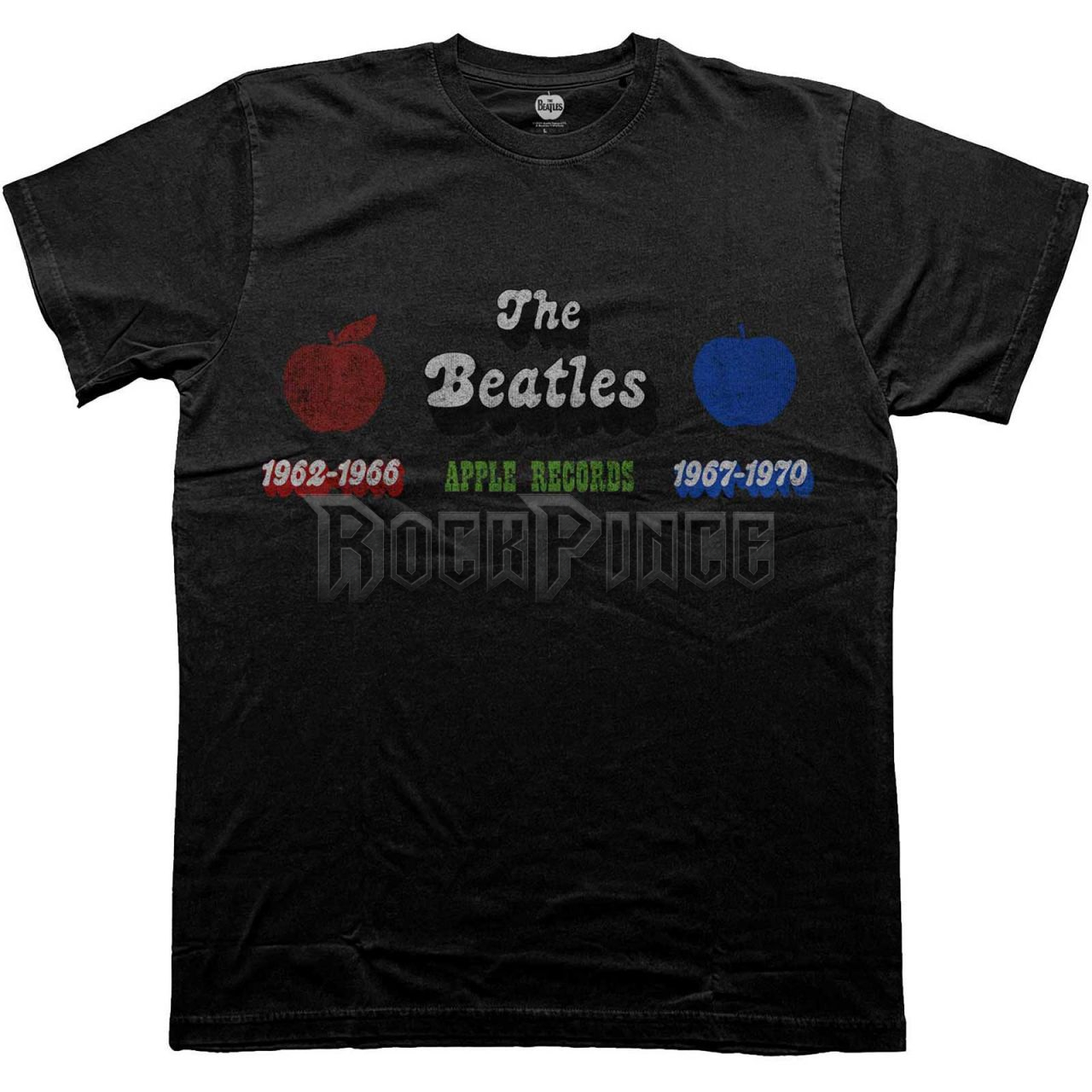 The Beatles - Apple Years Red & Blue - unisex póló - BEATTEE593MB