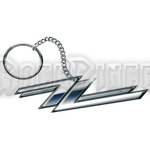ZZ Top - Twin Zees Logo - kulcstartó - ZZKEY03