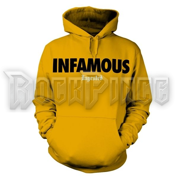 INGESTED - INFAMOUS (GOLD/YELLOW) - kapucnis pulóver - PHD13243HSW