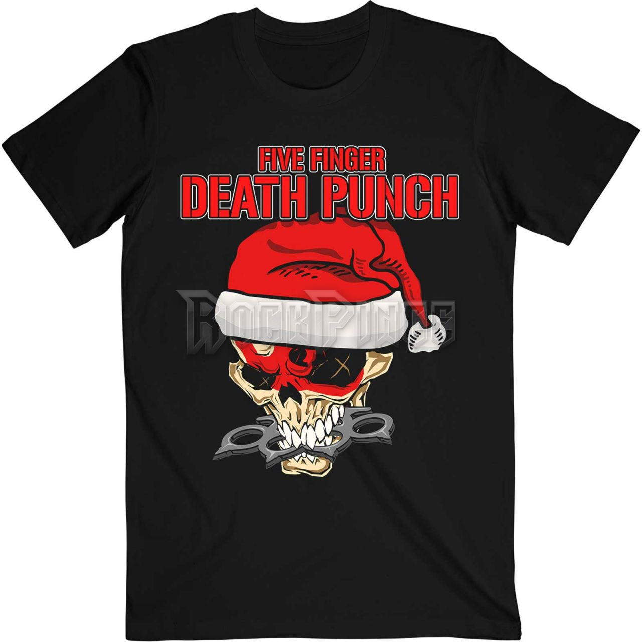 Five Finger Death Punch - Santa Knucklehead - unisex póló - FFDPTS38MB