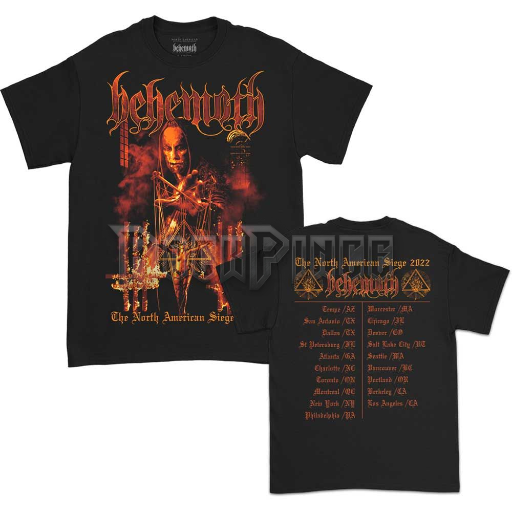 Behemoth - North American Tour '22 Puppet Master - unisex póló - BEHETS06MB