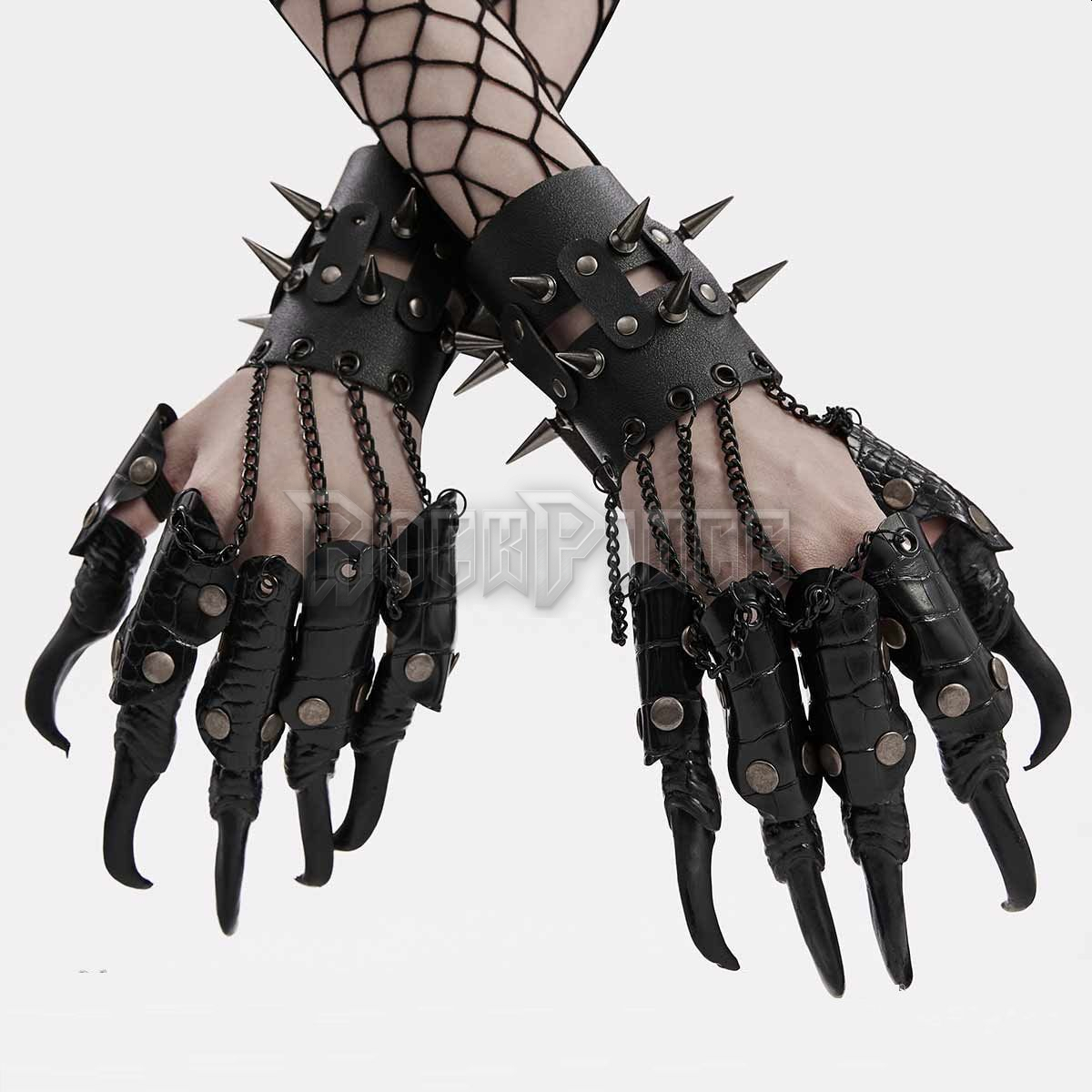 XENA WRISTBANDS WITH CLAWS - WS-595/BK