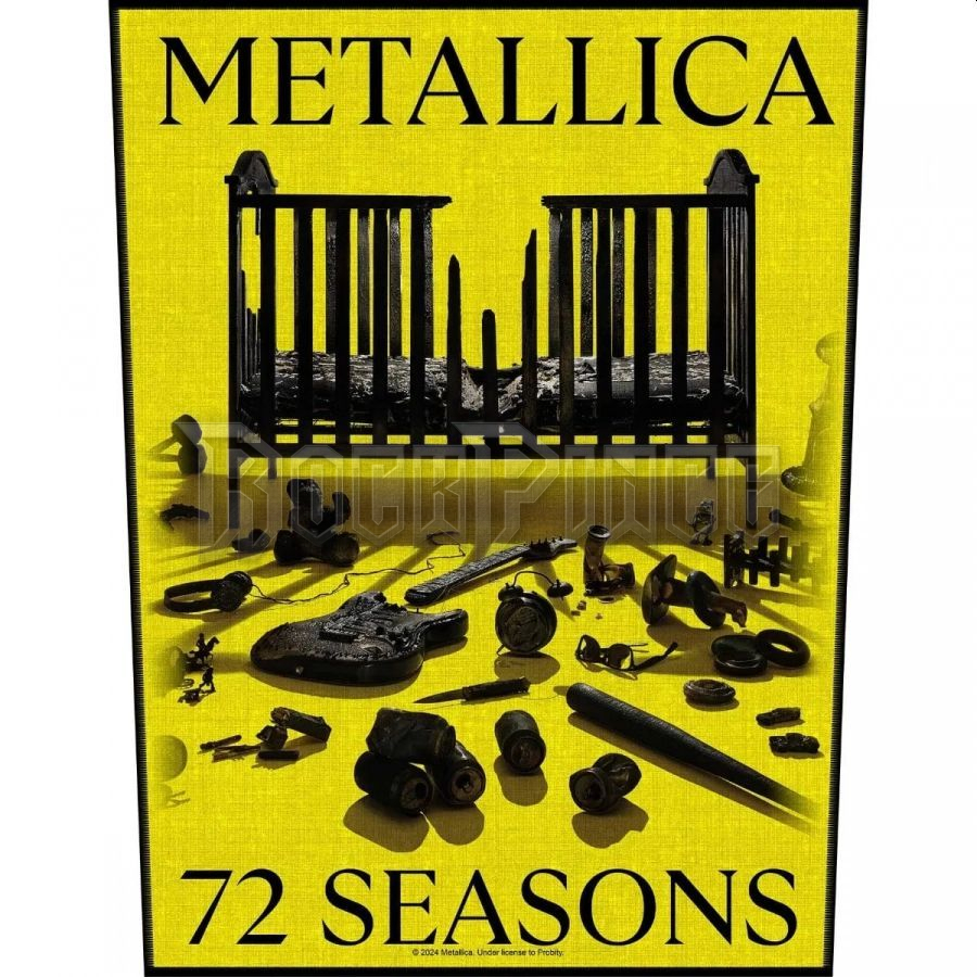 Metallica - 72 Seasons - hátfelvarró - BP1271