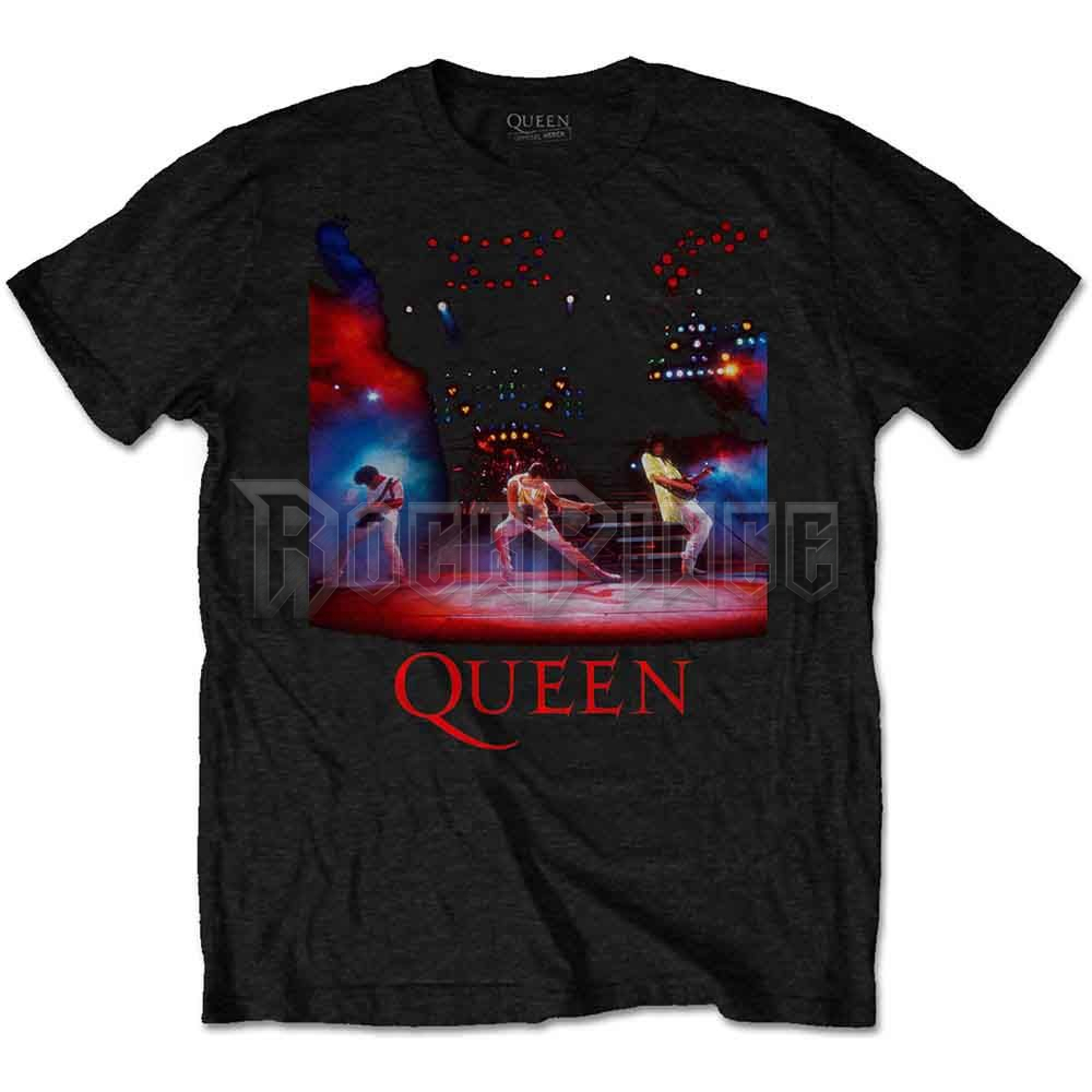 Queen - Live Shot Spotlight - unisex póló - QUTS46MB